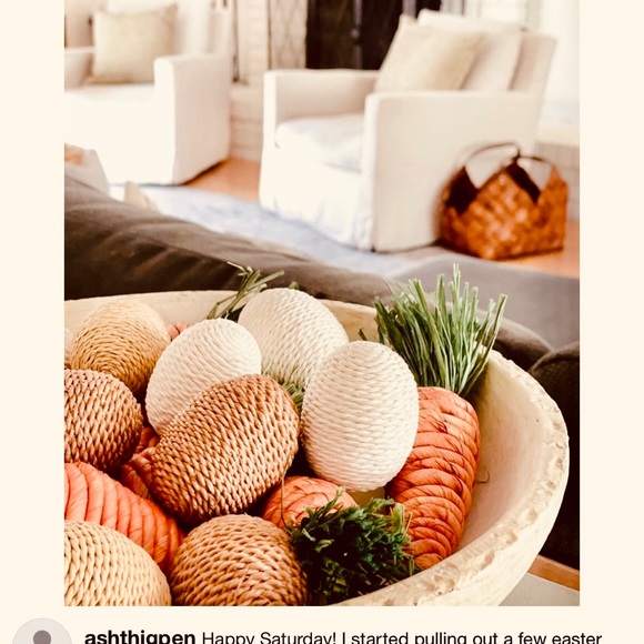 Opalhouse Accents Target Threshold Carrot Farmhouse Vase Filler